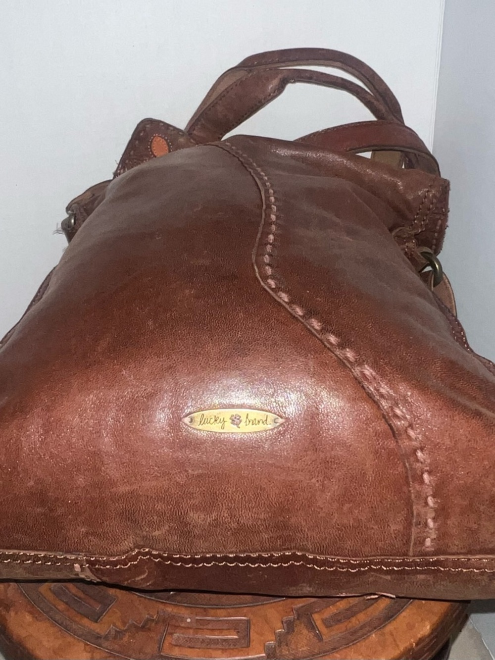 LUCKY BRAND Abbey Road Hippie Foldover Bag - Picture 6 of 12